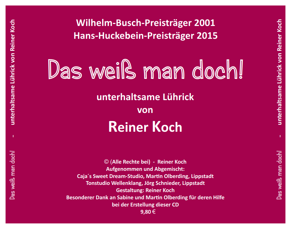 Das weiß man doch! – CD / Hörbuch